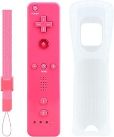 Resim OSTENT Nintendo Wii Konsol Oyunu için Uyumlu Hareket Sensörü Bluetooth Kablosuz Uzaktan Kumanda, Pembe Renk 