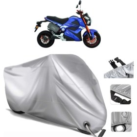 Resim Autolion Kral Motor KR25-L Ava 5000 Elektrikli Motor Brandası Arka Çanta Uyumlu (Kilit Uyumlu) 