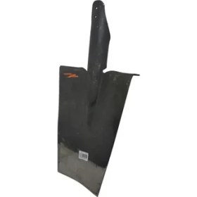 Resim TeknoKapsül Ray Çelik Kesik Bel Küreği Kalın Büyük Boy 29 cm , 