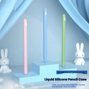 Resim Apple Pencil 2 ve Pencil Pro modellerine uygun silikon kılıf, içerir 1 kalem kılıfı, 1 yuvarlak kapak, 1 uç koruyucu, kaymaz tutuş için dikey çizgili yumuşak silikon malzeme, manyetik şarjı etkilemez 
