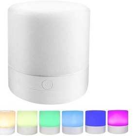 Resim Gece Lambası Şarj Edilebilir Led'ler Masa Başucu Emzirme Lambası 7 Renk Işık Ayarlanabilir Diğr 