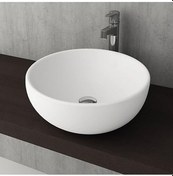 Resim Bocchi Venezia Çanak Lavabo 45 CM Mat Beyaz 1119-002-0125 