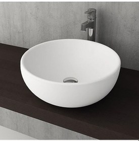 Resim Bocchi Venezia Çanak Lavabo 45 CM Mat Beyaz 1119-002-0125 