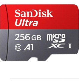 Resim Sandisk A1 Izleme Kaydedici Sd Kart Yüksek Hızlı Cep Telefonu Tf Kart Hafıza Kartı, Kapasite: 256GB-100M / S 