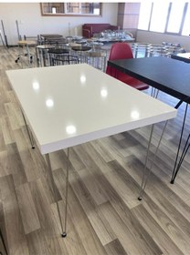 Resim Masa Ayağı Krom Tel 4 Lü Kütük Masa Ayağı 72 CM 