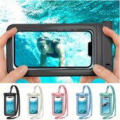 Resim 1/3 Adet Evrensel Büyük Boy Akıllı Telefon Kılıfı - Yüzmek, Rafting ve Dalış için Dokunmatik Ekran Uyumlu Telefon Çantası - %99'a Uygun 