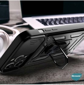 Resim Microsonic Xiaomi Redmi Note 14 Pro 4g Kılıf Impact Resistant Lacivert - 