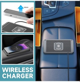 Resim Araba Kablosuz Şarj Araba Kablosuz Şarj Pedi Değiştirilebilir,jwcwsq 