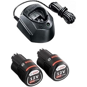 Resim Bosch Gal 12v-10 +2 X Gba 2ah Şarj Cihazı 
