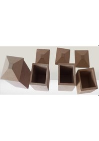 Resim Hobi Adn Dekoratif Ve Kullanım Baharatlık Set Ahşap Mdf Ham Cnc Kesim El Yapım Ahşap 