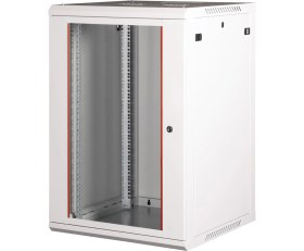 Resim Lande - 18U 19" Duvar Tipi Rack Kabinet - Genişlik: 600 mm | Derinlik: 600 mm - Açık Gri 