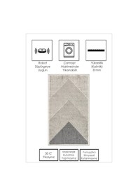 Resim West Home Makinede Yıkanabilir Kaymaz Taban Leke Tutmaz Bej Mutfak Halısı Salon Halısı Ve Yolluk Wh 586 Beige 