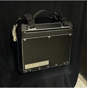 Resim Motiker Bmw Alüminyum Yan Çanta 2006-2013 Mat Siyah Kaplama 