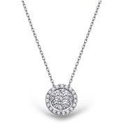 Resim EnginGold 0.22ct Pırlanta Kolye 