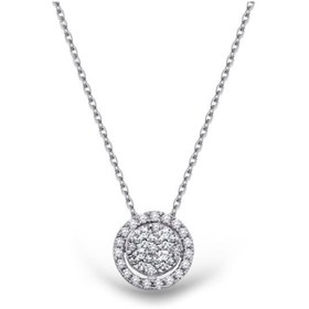 Resim EnginGold 0.22ct Pırlanta Kolye 