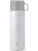 Resim AyrStore Zwilling Thermo Matara, 18 Saat Sıcak 24 Saat Soğuk Tutar, Paslanmaz Çelik, Beyaz, 1 Litre 