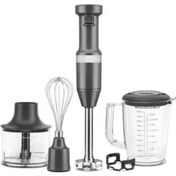 Resim KitchenAid 5KHBV83EDG 180 W Gri El Blenderı Seti 