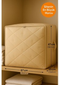Resim Maxi Boy Hurç 47x67x35 Cm Yorgan, Battaniye, Kıyafet Saklama Ve Düzenleme Çantası Diğer 