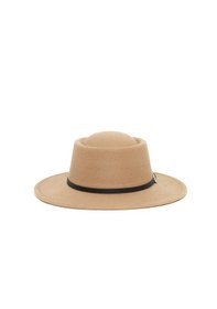 Resim Berellini Kaşe Kaşmir - Unisex Geniş Fotör Bej 