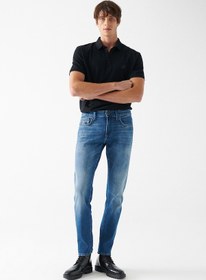 Resim Mavi - Pro Serisi Marcus Vintage Jean Pantolon 0035131596 İndigo 