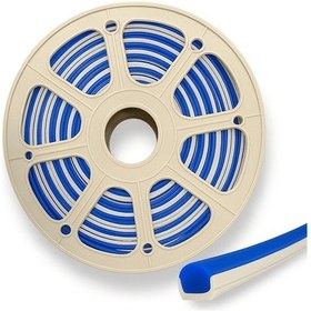Resim Mavi 6mm İkinci Nesil Silikon Neon Led Şerit Kılıfı 5 Metre Difüzör Tüp Led Hariç 