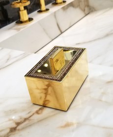 Resim Windisch Shıne Lıght Square ı Işlemeli Tezgah Üstü 6,5 Cm Pamukluk Gold 