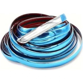 Resim Trendooze Turcoshop11 Rv Dekoratif Şerit, Krom Kaplama, Gümüş 