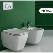 Resim GÜRAL VİT NOVA ASMA BİDE / ABDEST - AYAK YIKAMA LAVABOSU 