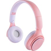 Resim Zore M6 Pro Ayarlanabilir ve Katlanabilir Kulak Üstü Bluetooth Kulaklık, Pembe 