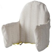 Resim Antilop Mama Sandalyesi Minderi Kılıfı Çift Taraflı 2 Renk Kırmızı Mavi 