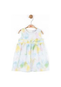 Resim Nk Kids Kız Bebek Alice Elbise Ekru-mavi Ekru - Mavi 