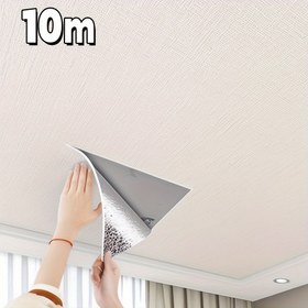 Resim 1 Rulo Çıkarılabilir Duvar Kağıdı, 3D Kalınlaştırılmış Yalıtım Tavan Kağıdı, Soyma ve Yapıştırma, Su Geçirmez ve Hareketli Oturma Odası, Mutfak, Yatak Odası, Yurt, Mobilya Yenileme Kağıdı, Estetik Duvar Kağıdı 