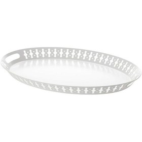 Resim Ikea Romantısk Servis Tepsisi Beyaz 