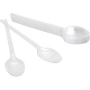Resim Roll-Up Plastik Şeffaf Kaşık 10'lu 