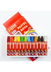Resim Altıs 12 Renk Pastel Boya Kod:1212 