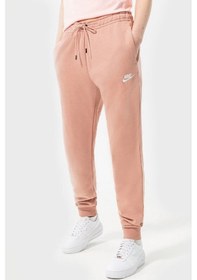Resim Nike Sportswear Essential Fleece Rose Eşofman Altı Bej 