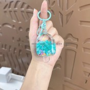 Resim Silver1 Renkli Degrade Papyon Ayı Araba Anahtarlık Sevimli Anahtar Çekicilik Çanta Çekicilik Karikatür Erkek ve Kadın Aksesuarları (Yurt Dışından) 