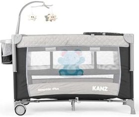 Resim Sleepside +Plus Anne Yanı Park Yatak Ve Oyun Parkı Siyah 