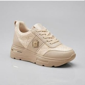 Resim Alves Dantelli Desenli Kalın Dolgu Topuklu Sneaker Ayakkabı -0873, 