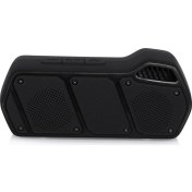 Resim New Rixing NR-5011 Açık Taşınabilir Bluetooth Speelfer Siyah (Yurt Dışından) 