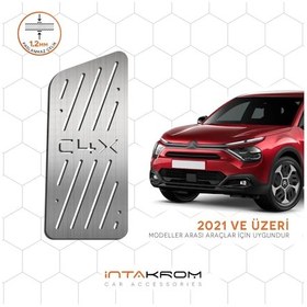 Resim Citroen C4x Krom Ayak Dinlendirme Pedalı 2021 Ve Üzeri 