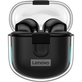 Resim Lenovo LP12 Bluetooth 5.0 Enc Gürültü Azaltma Kablosuz Bluetooth Kulaklık (Siyah)( Yurt Dışından )(Yurt Dışından) 
