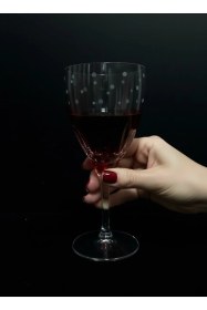 Resim Soğuk Kesme Dekor 1. Kalite 6 Adet Ayaklı Bardak Kadeh Paşabahçe Şeffaf 