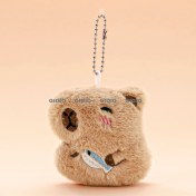 Resim Silver1 Diy Hediye Sevimli Biblolar Yaratıcı Kadın Hediye Öğrenciler Kolye Peluş Anahtarlık Kitap Çantası Kolye (Yurt Dışından) 