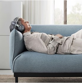 Resim IKEA 3'lü kanepe, gunnared açık mavi 