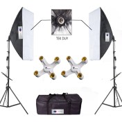 Resim Deyatech 4 Duylu Ürün ve Vlog Çekimleri Için Softbox 50 x 70 cm 