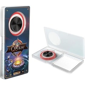 Resim Oyun Pubg Joystick Cep Telefonu İçin Oyuncu Rocker Vantuzlu Yuvarlak Metal Kontrol Android İphone Uyumlu Kırmızı 