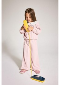Resim Defacto Kız Bebek Standart Fit Büyük Yaka Baskılı Sweatshirt G1773a525aupr345 Mor 