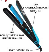 Resim Lesima Ocean Serisi Saç Düzleştirici & Tost Katlama Professional Yeni 