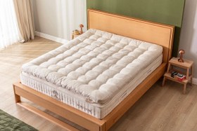 Resim %100 Doğal Yün Yatak Pedi - 140x200 